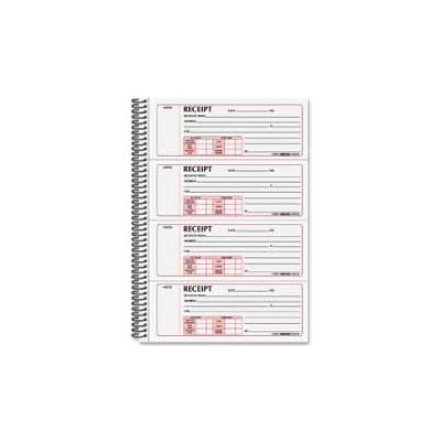 Rediform® Money Receipt Book, 2-Part, Carbonless, 2-3/4" x 7", 300 Sets/Book