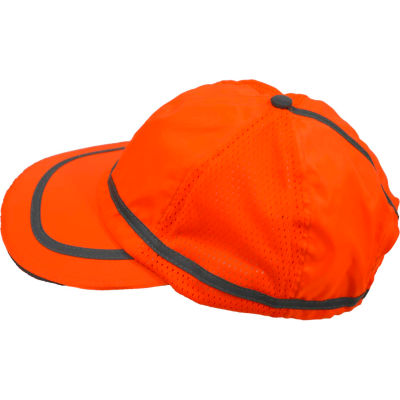 Petra Roc Salut-visibilité Baseball Cap, maille Polyester/Oxford, Orange, unique taille