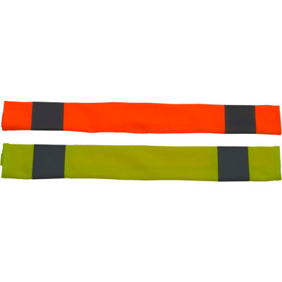 Couvertures de ceinture Petra Roc, solide Polyester tricot tissu, citron vert, unique taille - Qté par paquet : 6