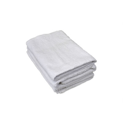 Textile R-R - Hôtel Basics Bath Towel - 48 po x 24 po - Blanc - Paquet de 12