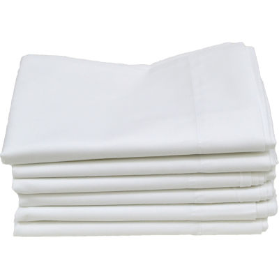 Textile R-R - Hotel Basics King Size Taies d’oreiller, 46 » x 42 », Blanc - Paquet de 12