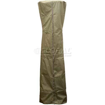 Hiland Patio Heater Cover HVD-TGTCV-S Heavy Duty for 91" PrimeGlo Triangle Glass Tube Models Silver