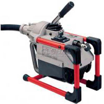 RIDGID® K-60 W/Pin Key, Rear Guide Hose, Mitt, Tool & Cable Kit, 1/2HP, 75'L x 7/8"W Cable