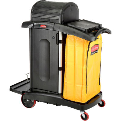 Rubbermaid® High Security Healthcare Cleaning Cart | B54619 ...