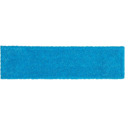 Rubbermaid Commercial Products Adaptable Flat Mop Microfiber Pad 18"Bleu, Plastique, Bleu
