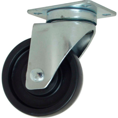 RWM Casters 27 Series VersaTrac® 5" Polyolefin Wheel Swivel Caster - 27-POP-0512-S
