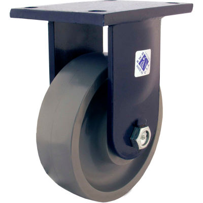RWM Casters 96 Series 10" GT Wheel Rigid Caster - 95-GTB-1030-R