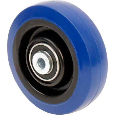 RWM Casters 4" x 1-1/4" Signature™ Wheel with Sealed Ball Bearing for 3/8" Axle - SWB-0412-06