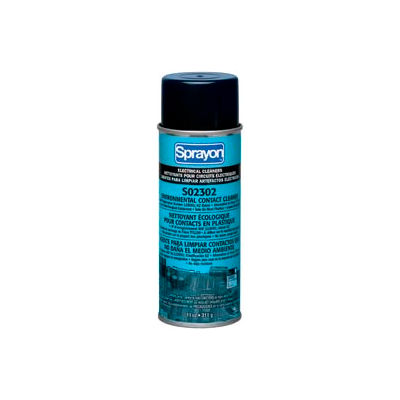 Sprayon El2302 Nettoyant de contact électrique, 11 oz. Bombe aérosol - SC2302000 - Qté par paquet : 12