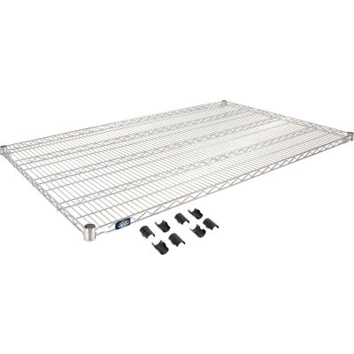 Nexel® S3672C Chrome Wire Shelf 72"W x 36"D