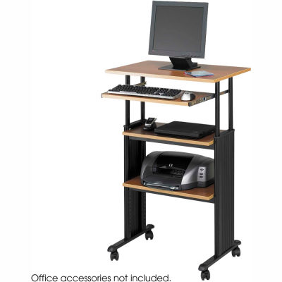 Safco® produits 1929MO Muv™ stand-up réglable en hauteur Workstation - Chêne moyen