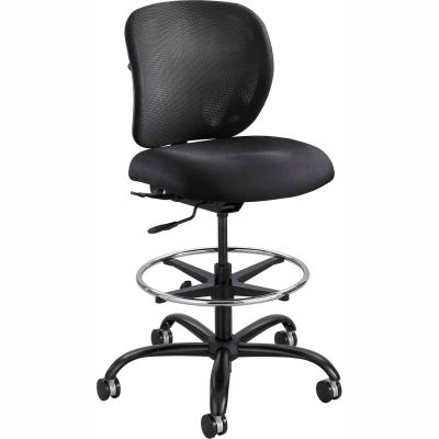 Safco® Vue Heavy Duty tabouret - tissu - noir