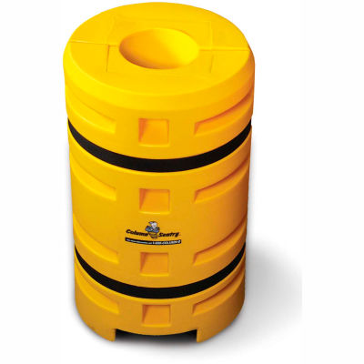 Protecteur de colonne colonne Sentry®, diamètre 9" ouverture ronde, 24" O.D. x 42 "H, jaune