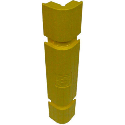 Parc Sentry® colonne Protector - Coins, 24 "x 24" colonnes carrées, jaune, 4/Carton