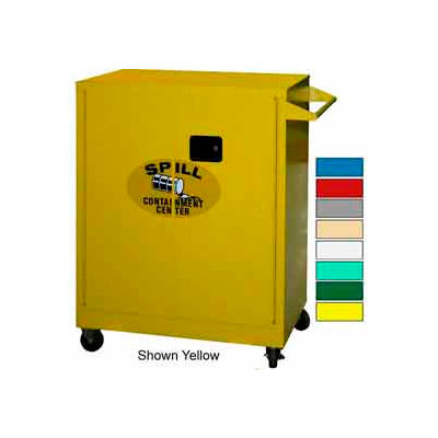 Cabinets | Spill Containment | Securall® Mobile Counter High Flammable ...