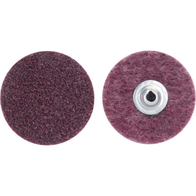 Norton 66261009185 Bear-Tex Non-Woven Quick-Change Disc 3 » Dia. MED Grit Oxyde d’aluminium Type II - Qté par paquet : 25