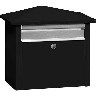 Salsbury Mail House 4750BLK - poste monté ou en saillie, noir