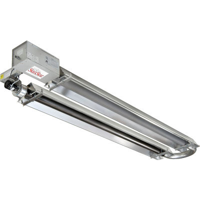 SunStar SIR Series Natural Gas Infrared Heater Compact U Tube Heater, 15'  Tube Length, 25000 BTU | B59941 - GLOBALindustrial.ca