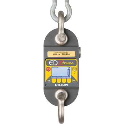 Dillon EDx–5T - EDXtreme Dynamometer with Radio Compatibility, 10,000 lb x 10/2 lb