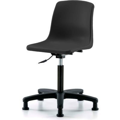Chaise coque monobloc - noir