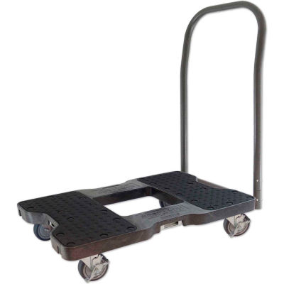 Snap-Loc™ Push Cart Dolly  SL1500P4B - 4" roulettes - Cap 1500 lb. -  Noir