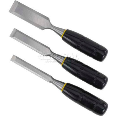 Stanley 16-150 3 Piece 150 Series Short Blade Wood Chisel Set