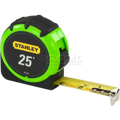 Règle de Stanley 30-305 1 "x 25' bandes haute visibilité