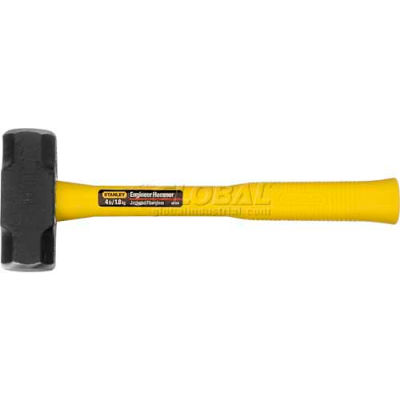 Stanley 56-204 Jacketed Fiberglass Engineering Hammer, 4 lbs.
