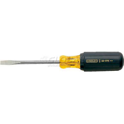 Stanley 66-092 Vinyl Grip Standard Slotted Tip Screwdriver 3/8" x 8"