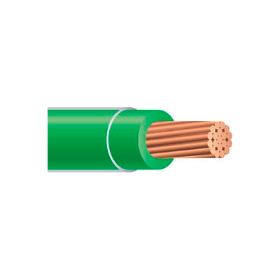 Southwire 22959183 THHN 14 Gauge Building Wire, Stranded Type, Green, 50 Ft - Pkg Qty 2