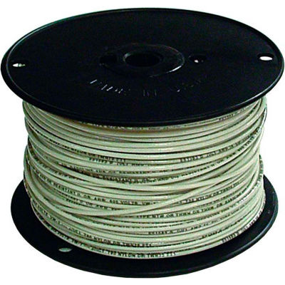 Southwire 27022301 TFFN 18 Gauge Building Wire, Stranded Type, White, 500 Ft - Pkg Qty 4