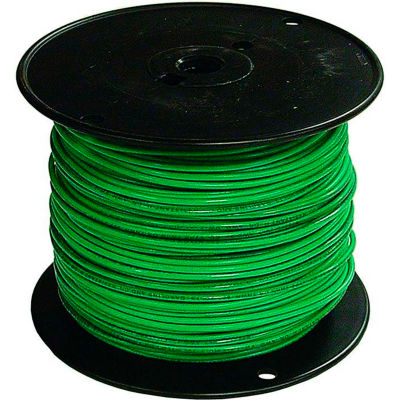 Southwire 27025601 TFFN 18 Gauge Building Wire, Stranded Type, Green, 500 Ft - Pkg Qty 4