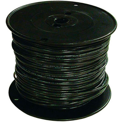 Southwire 27032201 TFFN 16 Gauge Building Wire, Stranded Type, Black, 500 Ft - Pkg Qty 4