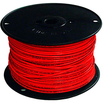 Southwire 27034801 TFFN 16 Gauge Building Wire, Stranded Type, Red, 500 Ft - Pkg Qty 4