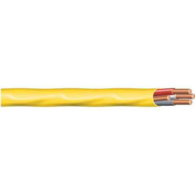Southwire 63947655 Romex SIMpull ® Cable with Ground, Yellow, 12/3 Awg, 250 ft