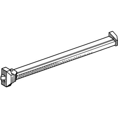 Fire Rated Panic Devices - 48" Horizontal Type 1-1/2 Hour - Sprayed Aluminum
