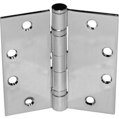 Ball Bearing Hinge - 5" X 5" Brass Plated - Pkg Qty 6