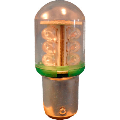 Contrôles de Springer / Texelco LA-11EB5, 70mm Stack lampe, ampoule LED 24V - Vert