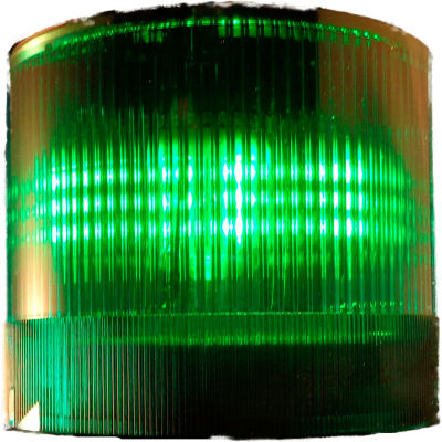 Commandes Springer/Texelco LA-45KO 70mm Stack Light, BiFunction (S, F), 24V AC/DC LED - Vert