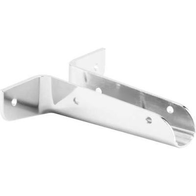 Wing Urinal Bracket, 1" x 12", Chrome - 650-6440