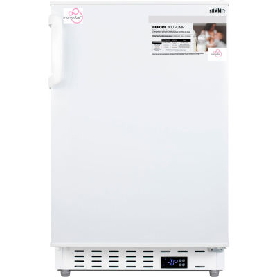 Accucold® intégré dans Momcube™ All Freezer, capacité de 2,68 pi³, blanc