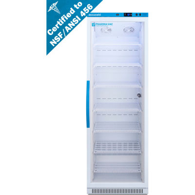 Accucold Upright Réfrigérateur à vaccins, 15 pi³ Capacité, Porte vitrée