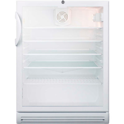 Summit-ADA Comp Commercial Glass Door All-Réfrigérateur, Blanc