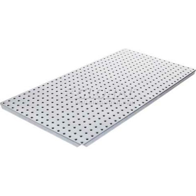 Alligator bord panneaux panneau perforé - Galvanisé 16 x 32 (2 pièces)