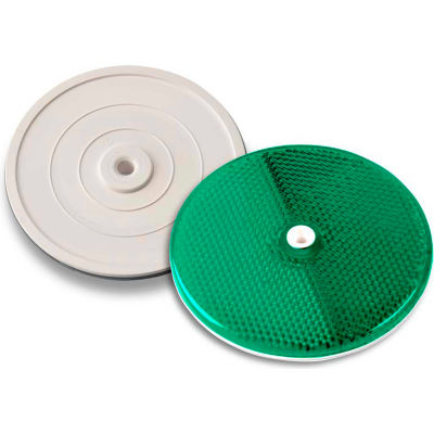 Réflecteur green centermount de 102230 3-1/4 po, plaque arrière en plastique, RT-90G