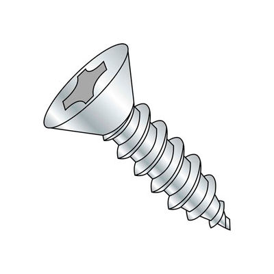 Self Tapping / Sheet Metal Screws | Flat Head | #6 x 3/8