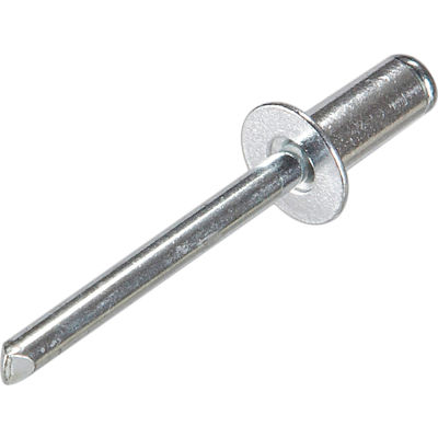 Pop Blind Rivet - 1/8 x 4-3 - Countersunk Head - Up to 3/16" Grip - Aluminum/Steel - Pkg of 500