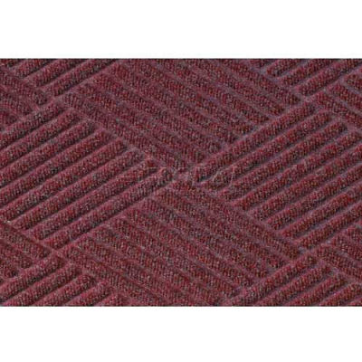 WaterHog® Classic Diamond Mat 3/8" Thick 4' x 12' Burgundy