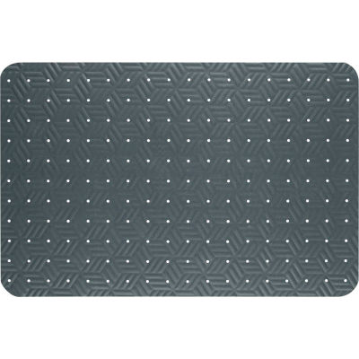 M + A nattes WetStep vidangeable Mat, 3' x 10', gris - 789020310