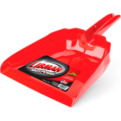 Libman Commercial 13" poussière Pan - Rouge - 911 - Qté par paquet : 6